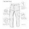 511-74434 pantalon apex de 511